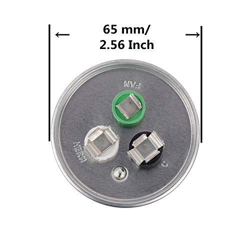BOJACK 70+7.5 uF 70/7.5 MFD ±6% 370/440 V AC CBB65 Dual Run Circular Start Capacitor for AC Motor Run or Fan Start or Condenser Straight Cool or Heat Pump Air Conditioner - Image 2