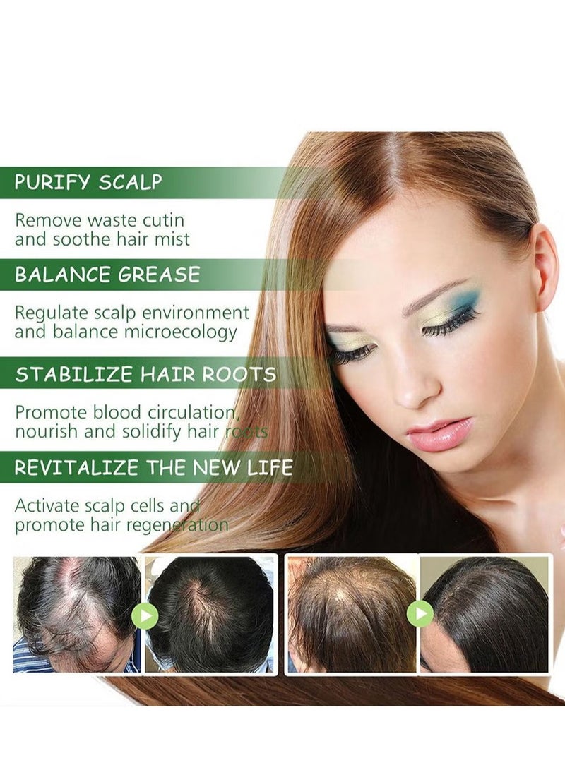 ALIVER UEPETU Rosemary Oil for Hair Growth 2 Fl Oz Pure Organic Rosemary Essential Oils Serum for Dry Damaged Hair and Growth Hair Loss Scalp Treatment - Image 4