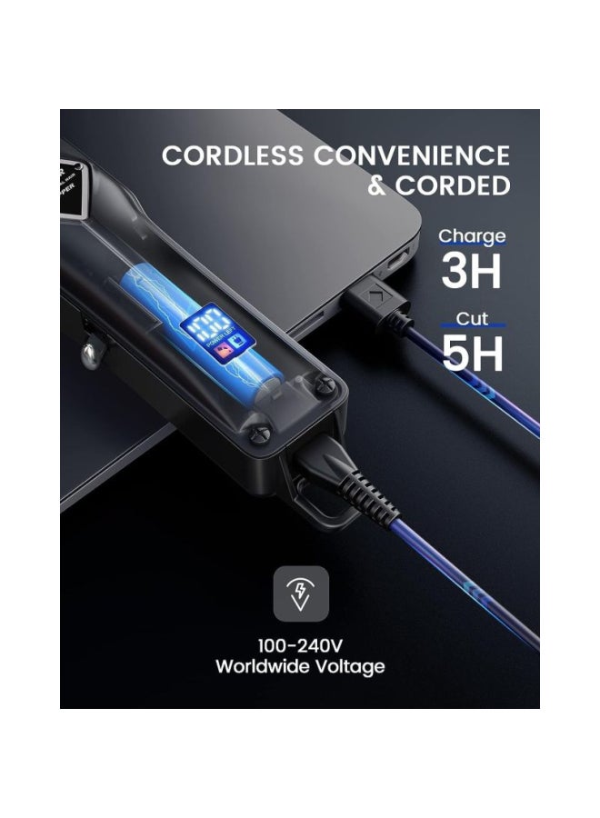 Glaker K11S Hair Clipper Wireless - Black - Image 4