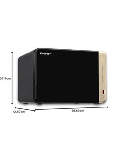 QNAP TS-664-8G | 6-Bay, PCIe Gen3, 2.5GbE Tower NAS  - Image 4