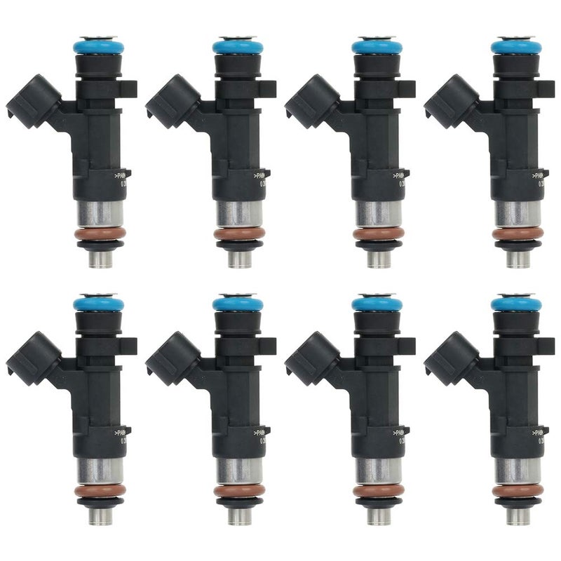 Fuel Injectors ECCPP 8 pcs 12 Holes Fuel Injector Kit 0280158007 fit for 20052014 for Nissan for Armada 200614 for Nissan for Frontier 200510 for Nissan for Pathfinder 200412 for Nissan for Titan