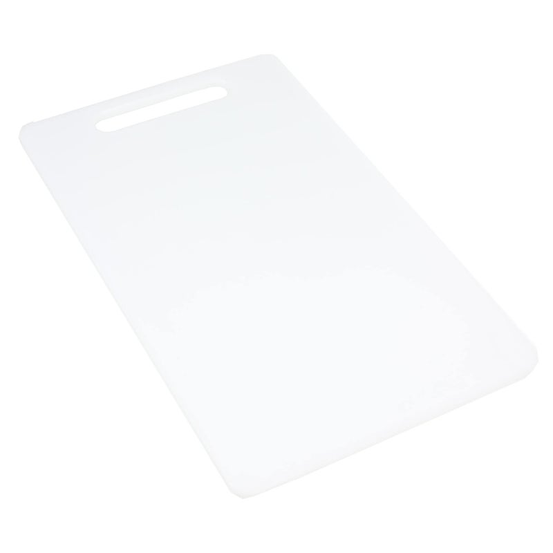Chef Craft Basic Solid Plastic Cutting Board 175 x 11 inch White
