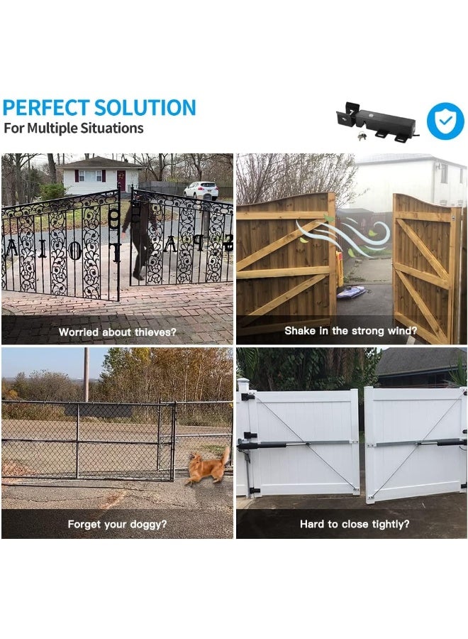 TOPENS ET24 Automatic Electric Gate Lock for DC 24V Swing Gate Opener Gate Operator System Device Safe Security Gate Lock - Image 4