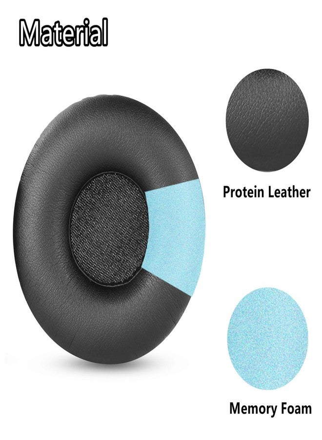 YDYBZB Ear Pads Cushions Cups Replacement Foam Earpads Compatible with Sony MDRZX110NC MDR ZX110NC Noise Cancelling Headphones (Black) - Image 2