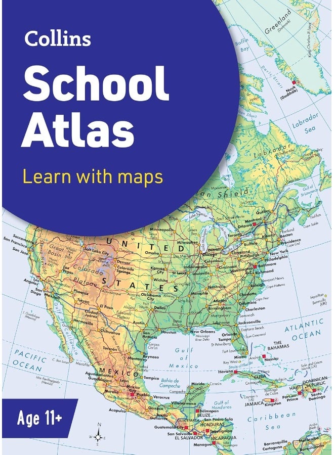 Collins School Atlas : Ideal for Learning at School and at Home (Collins School Atlases) (7TH) - Image 1