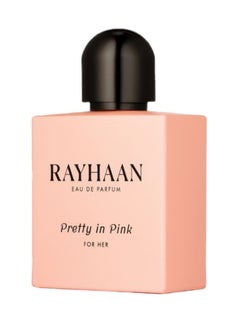 RAYHAAN Pretty In Pink Eau De Parfum – Feminine Floral & Woody Fragrance | Sweet Cassis, Rose, and  Vanilla Notes – Long-Lasting Perfume – 100ml  - Image 2