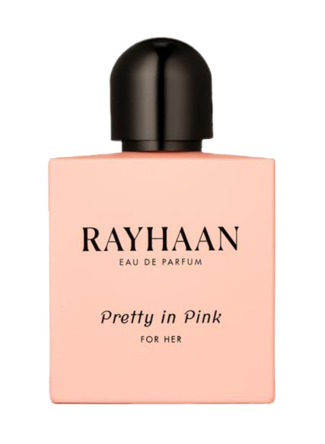 RAYHAAN Pretty In Pink Eau De Parfum – Feminine Floral & Woody Fragrance | Sweet Cassis, Rose, and  Vanilla Notes – Long-Lasting Perfume – 100ml - Image 1