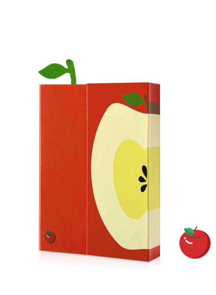 XiuWoo Notebook Journal Fruit with Magnetic Flap Closure, Classic Note book for Writing Sketching Cute Memo Diary Kids, Students, Teachers, 224 Pages, 5.3x7.6 inch - Image 1