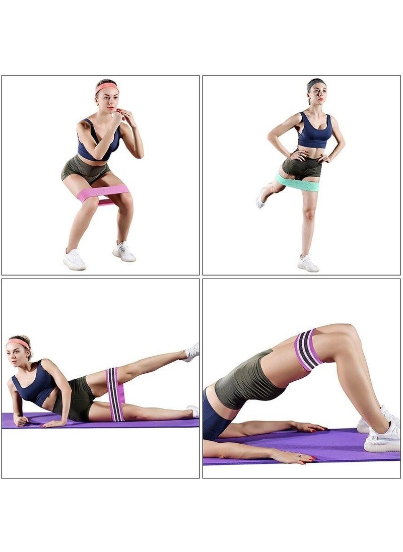 Technosmart Loop Band Resistance Band Sports Exercise Aerobics Pilates Squat Band Fitness Yoga  - Image 3