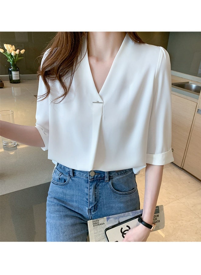 Shougu New Style Casual Women's Professional Commuting Shirt  - Image 3