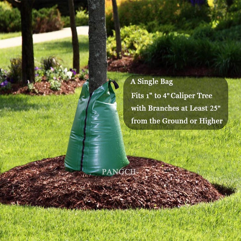 PANGCH Tree Watering Bag, 20 Gallon Slow Release Tree Watering Bags-Drip Irrigation Bag for Newly Planted or Established Trees (3 Pack) - Image 3
