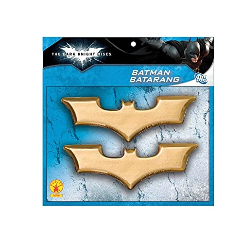 Rubies DC Batman The Dark Knight Rises: Batman Batarangs for Kids, Boy's No Size - Image 1