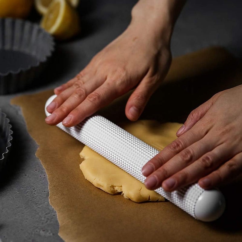 comfrt 15in Rolling Pins for Baking, Non-stick Plastic Rolling Pin Fondant Dough Pastry Roller for Pizza Pie Crust Bread Cookie Dumpling Skin - Image 4