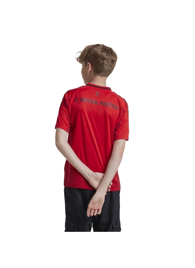 Adidas Adidas Fcb H Jsy Y Red Football Jerseys For Kids Unisex 128  - Image 5