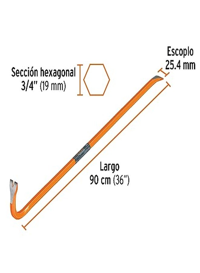 TRUPER BU-90 Wrecking Bars 3/4" x 36"(90cm) - Image 4
