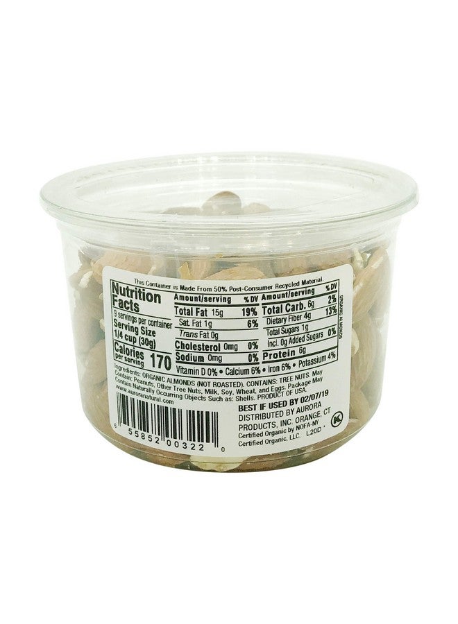 Aurora Products Organic Almonds, Raw, 9.5 oz - Image 2