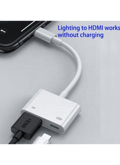 Lightning To HDMI converter head