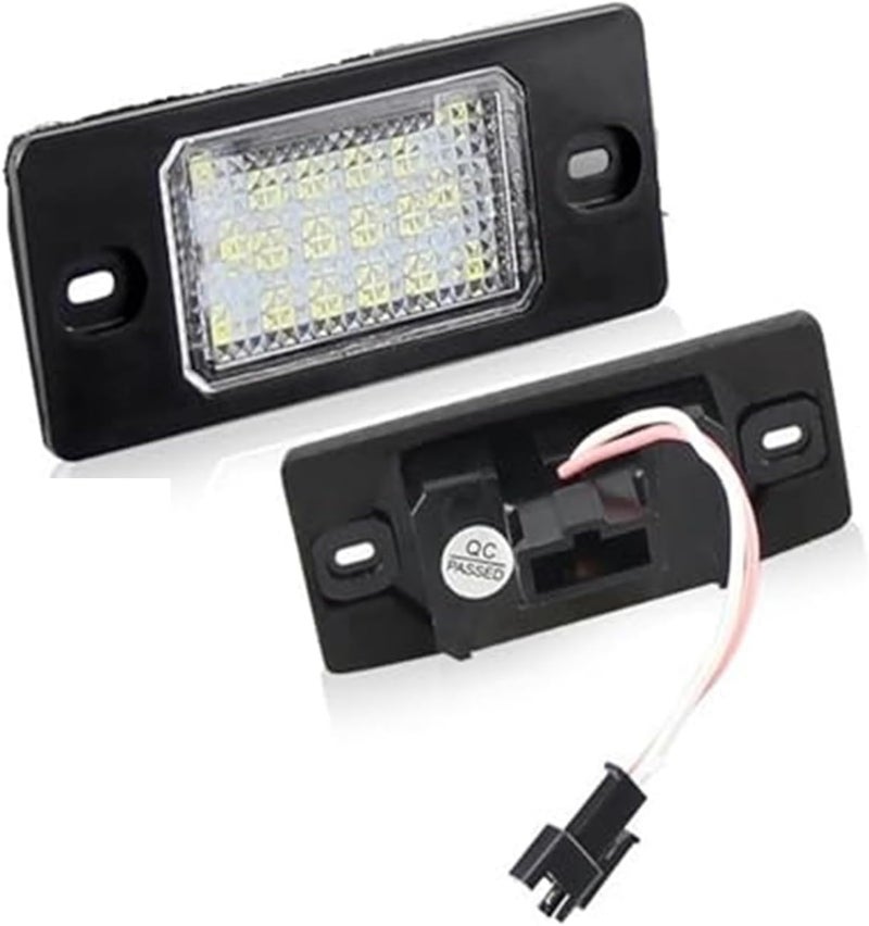 Wivplex 2pc LED License Plate Light for VW Models - Image 1