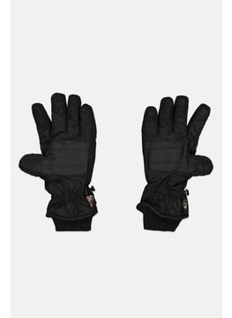 Mossy Oak Men 1 Pair Textured Gloves, Black  - Image 2