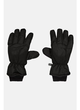 Mossy Oak Men 1 Pair Textured Gloves, Black  - Image 1