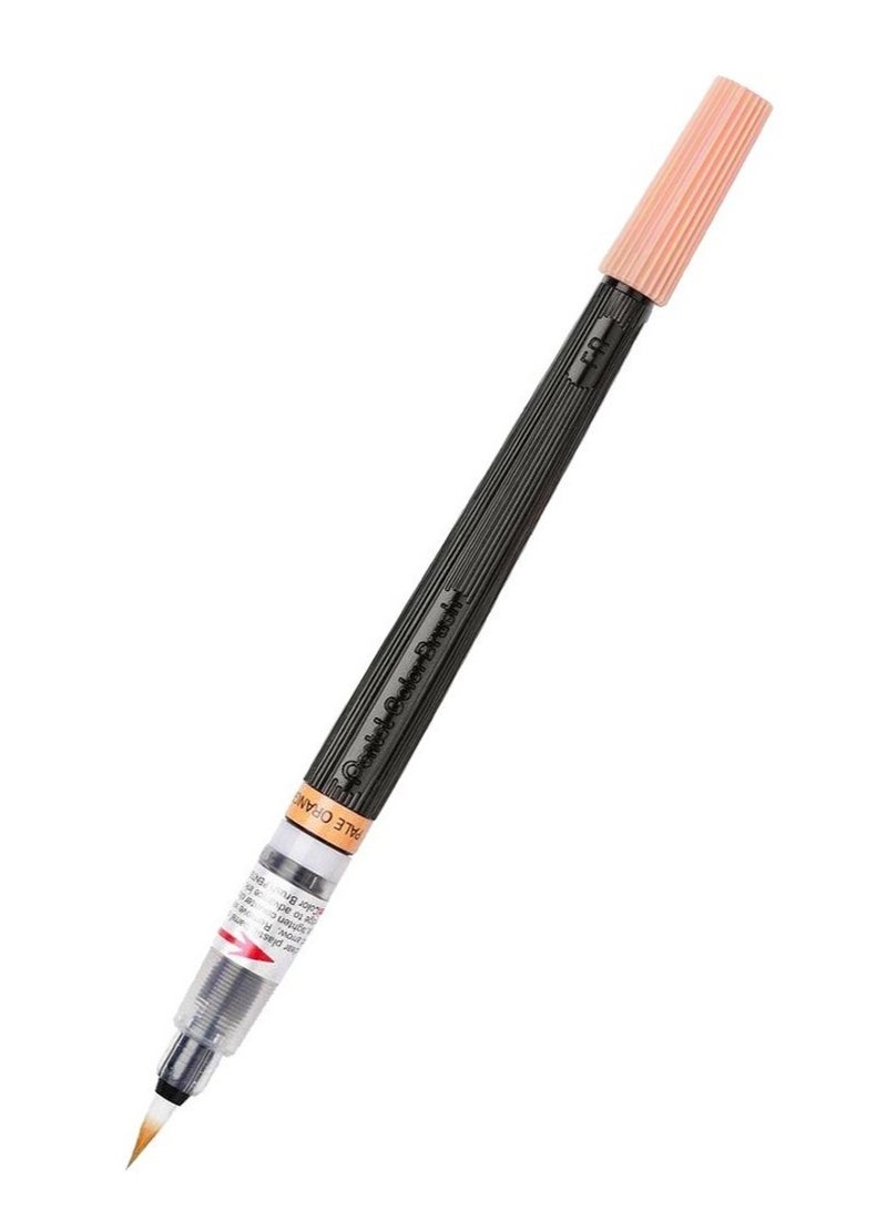 Pentel Pinceau Arts Colour Brush Pale Orange - Image 2