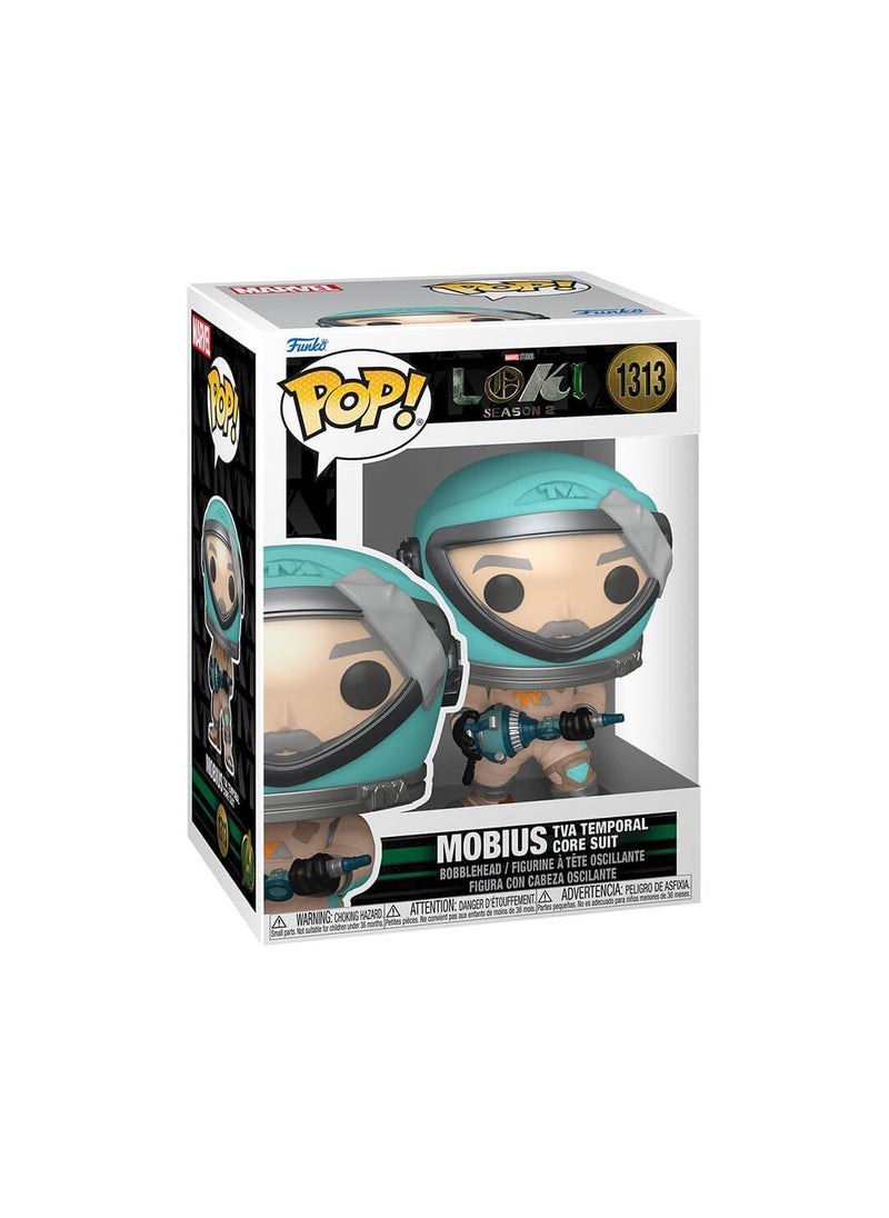 null - Funko Pop! Super Heroes: Marvel - Loki Season 2 - Mobius Tva Temporal Core Suit - Image 1