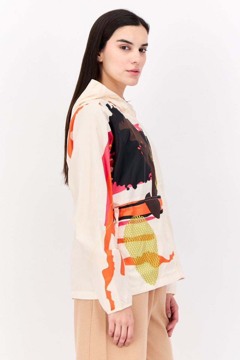 Adidas Originals x Thebe Magugu Women Sportswear Fit Long Sleeves Outdoor  Jacket, Multicolor - Image 2