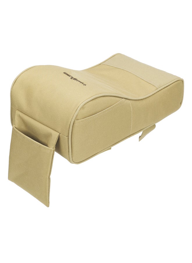 AL SANIDI car seat cushion, car Merca, Sulfur Yellow, Size 32*18*12Cm  - Image 1