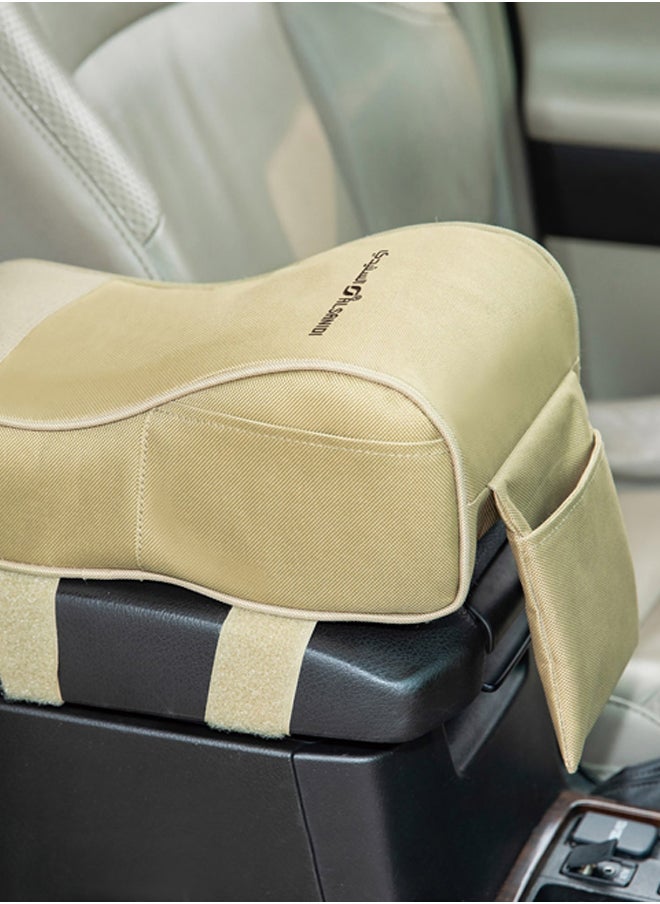 AL SANIDI car seat cushion, car Merca, Sulfur Yellow, Size 32*18*12Cm  - Image 3