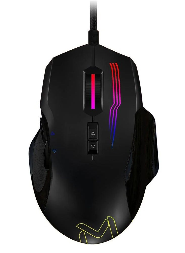 Generic - Yes-Original RGB Gaming Mouse, 7200 DPI, 7 Buttons with 6 Macro Keys, Swap Bracket - GX38 - Image 1
