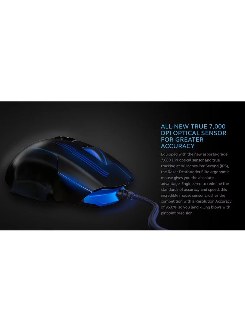 Generic - Yes-Original RGB Gaming Mouse, 7200 DPI, 7 Buttons with 6 Macro Keys, Swap Bracket - GX38 - Image 1