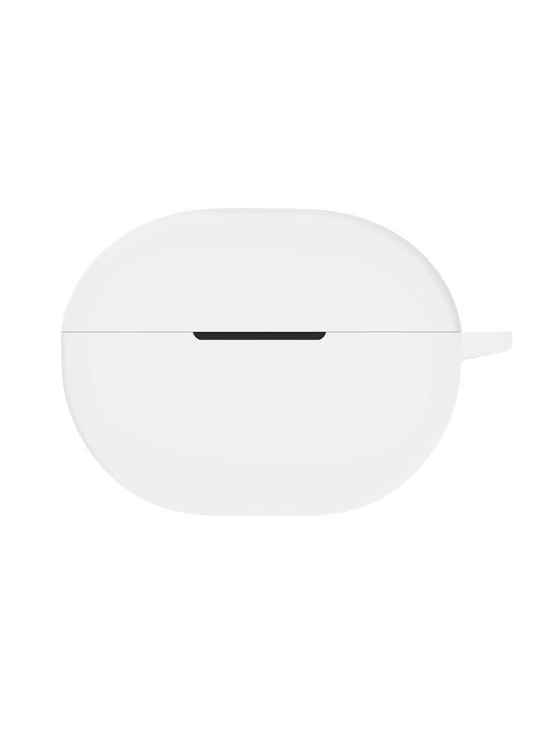 Silicone E Earphone Case For Haylou Gt1 2022 Bluetooth Earphone Protective Case (White)