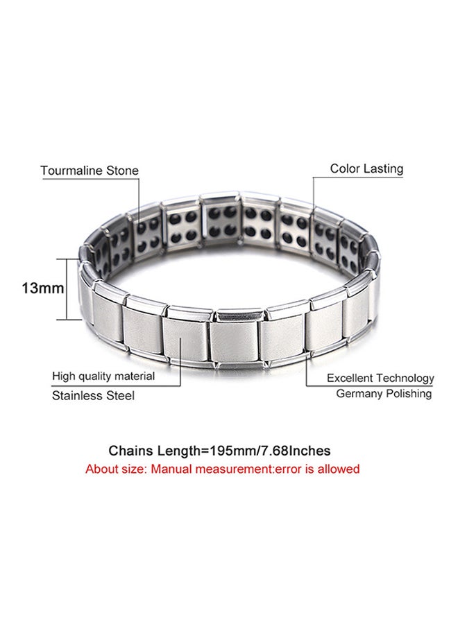 Loquat Titanium Plated Magnetic Bracelet - Image 3