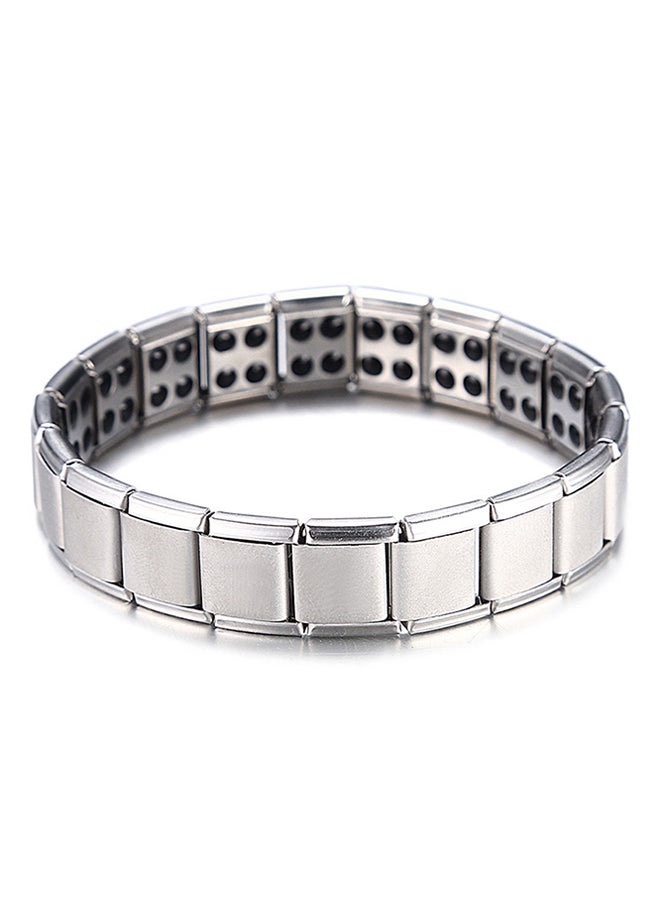 Loquat Titanium Plated Magnetic Bracelet - Image 2