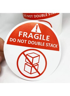 Top label Do Not Stack Shipping Labels,Shipping Warning Stickers For Package,Box,Fragile Stickers,3 Inch 300 Pcs  - Image 5