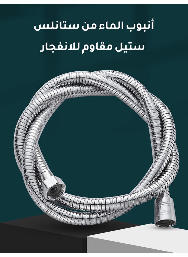 Innovative Shower Head: 4 Water Pressure Settings & Lotus Design for Enhanced, Elegant Showers - Image 5