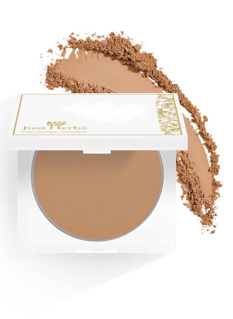 Just Herbs Just Herbs Compact Powder Mattifying Hydrating With SPF 15 9gm  - Image 1