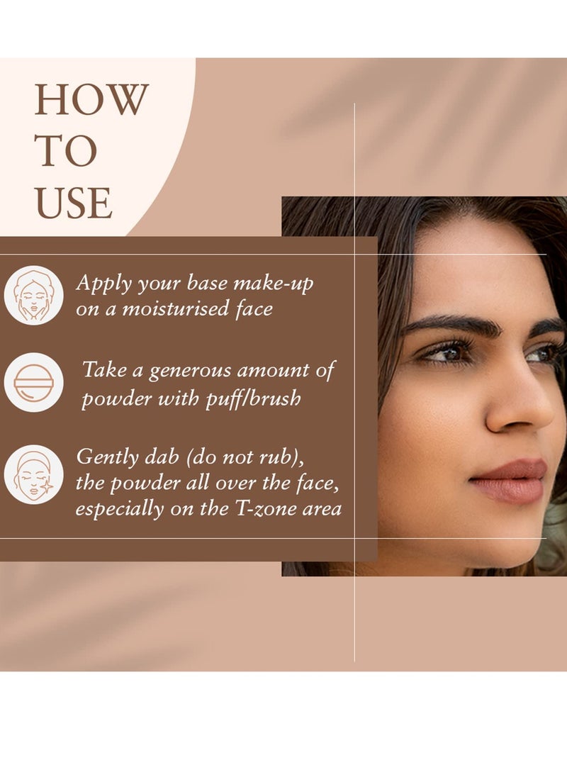 Just Herbs Just Herbs Compact Powder Mattifying Hydrating With SPF 15 9gm  - Image 3