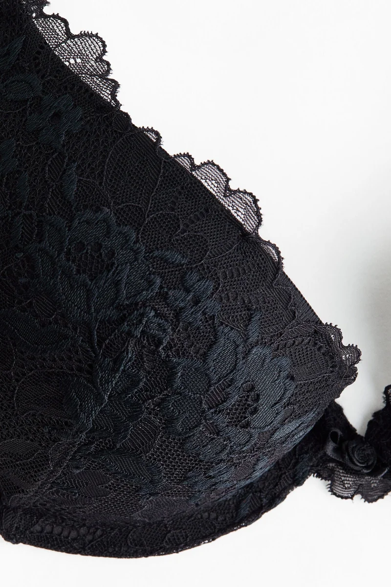 H&M Lace super push-up bra