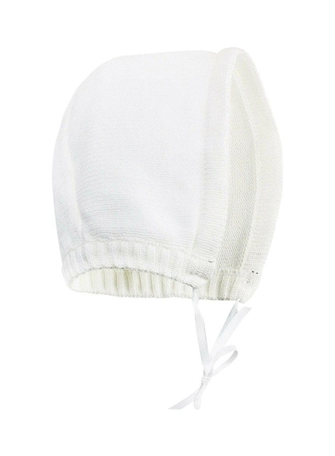 Boutique Collection White Knitted Christening 2 Piece Outfit with Cross Detail (24M) - Image 3