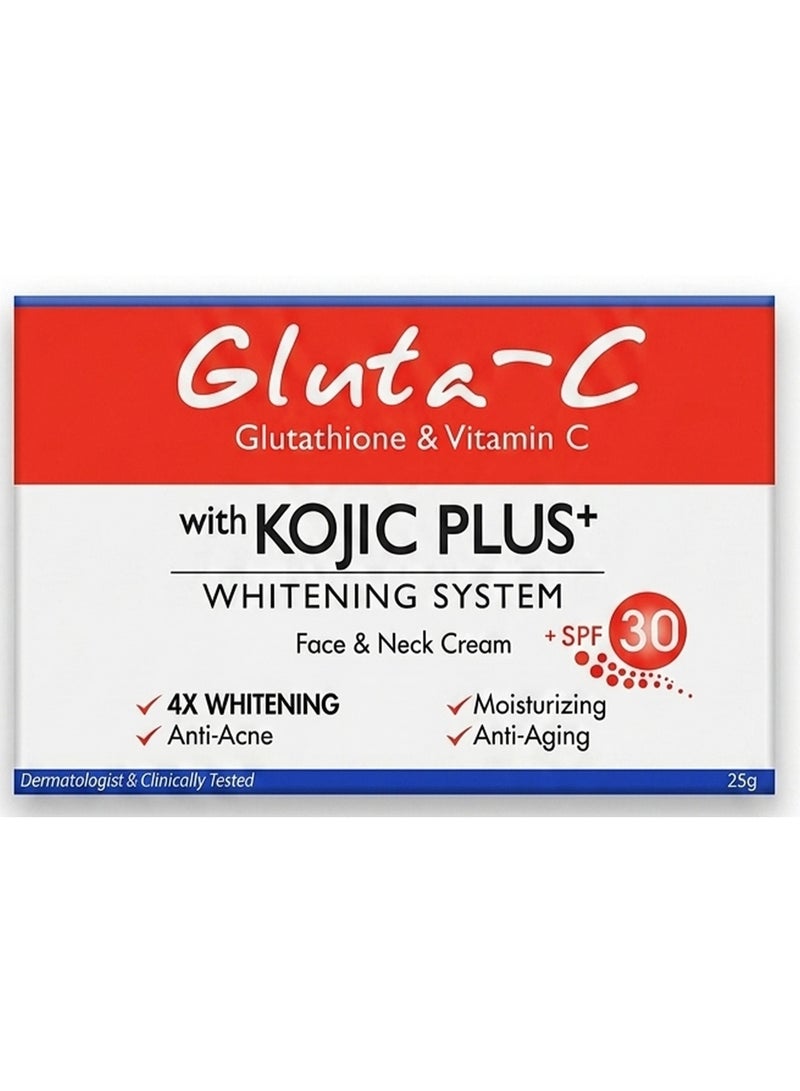 GLUTA C Kojic Plus+ Cream With Spf 30 25G - Image 1