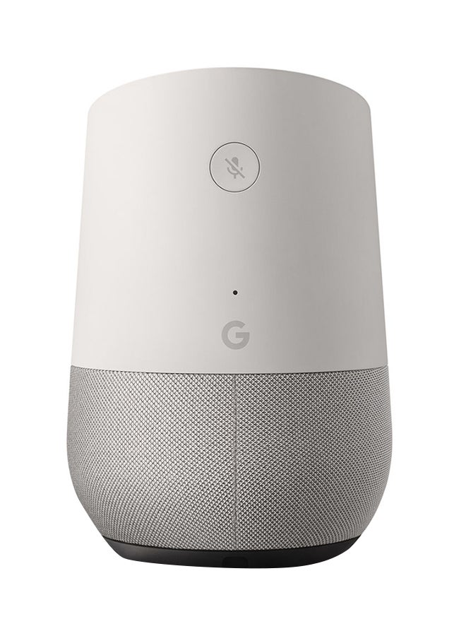 جوجل مكبر صوت يعمل بالصوت طراز هوم GOOGLEHOME أبيض - Image 1