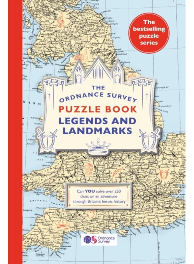 The Ordnance Survey Puzzle Book Legends and Landmarks : Pit your wits against Britain's greatest map makers from your own home!