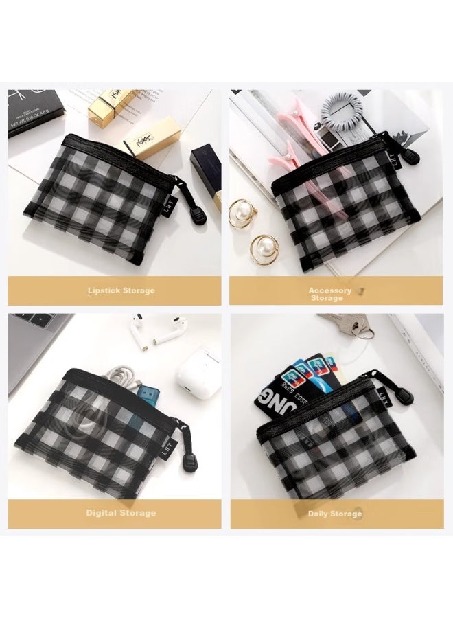 Right Away Small Cosmetic Bag For Women, Portable, Simple, Mini Storage Pouch For Lipstick And Toiletries - Image 4