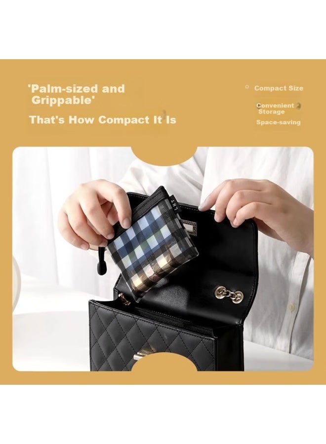 Right Away Small Cosmetic Bag For Women, Portable, Simple, Mini Storage Pouch For Lipstick And Toiletries - Image 3