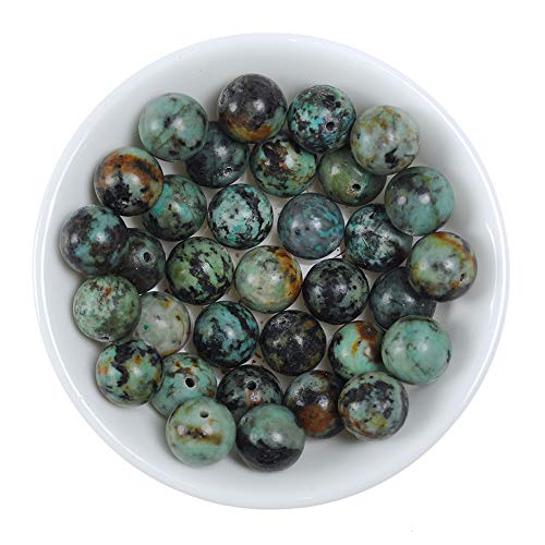 Ruilong 2MM 3MM 4MM 6MM 8MM 10MM 12MM Natural African Turquoise Beads for Jewelry Making by Ruilong (2MM) - Image 4