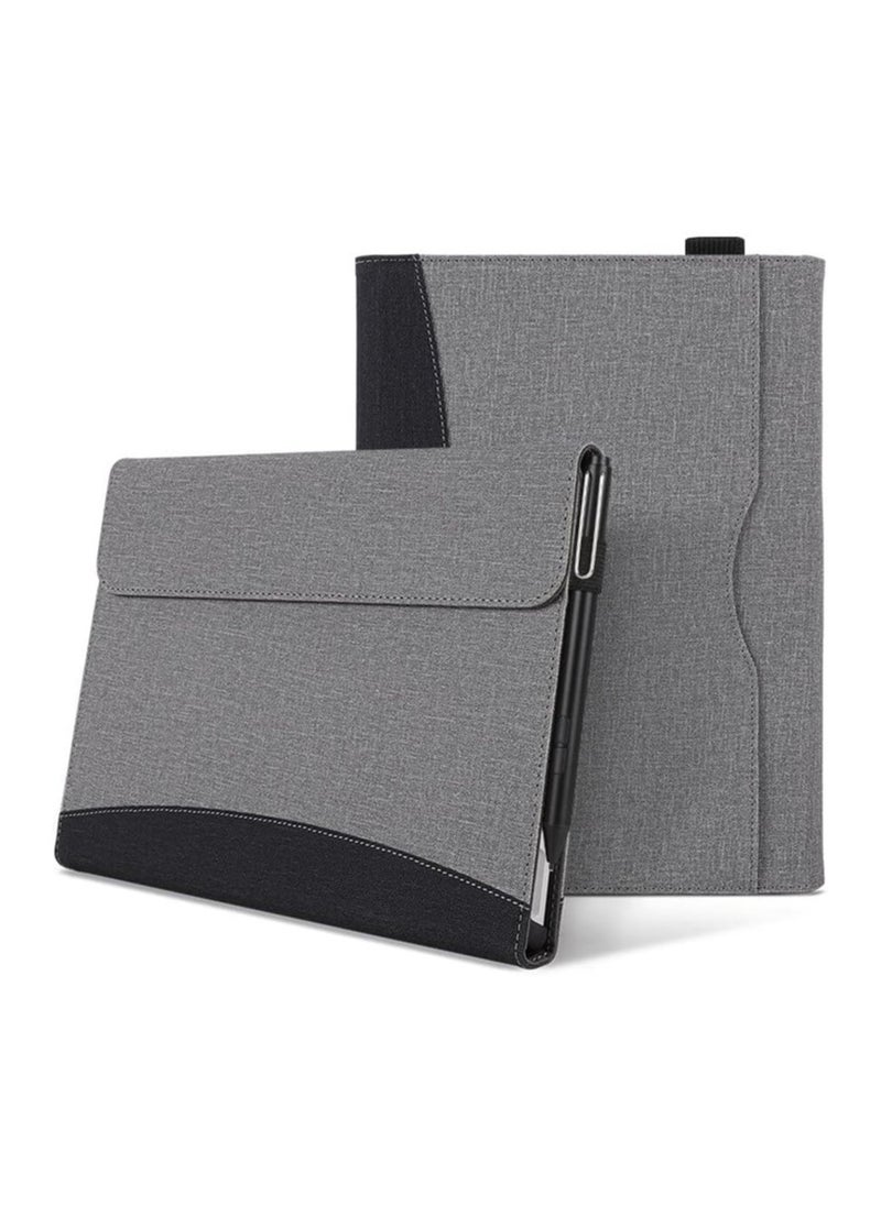 General Case Compatible with Microsoft Surface Pro 11 (2024) 13-inch Tablet Sleeve Pouch Cover for Surface Pro 11 Stand PU Leather Case  - Image 1