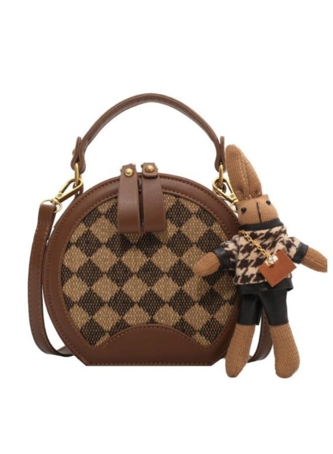 Rup Art Women’s Fashion Round Hand Bags Girls Fashion Small Handbags Ladies Design Purses  - Image 1