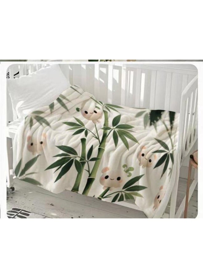 general Flannel thin blanket (warm and comfortable, suitable for sleep, gaming, dust removal and sandproof) 150cm*200cm - 137 - Image 3