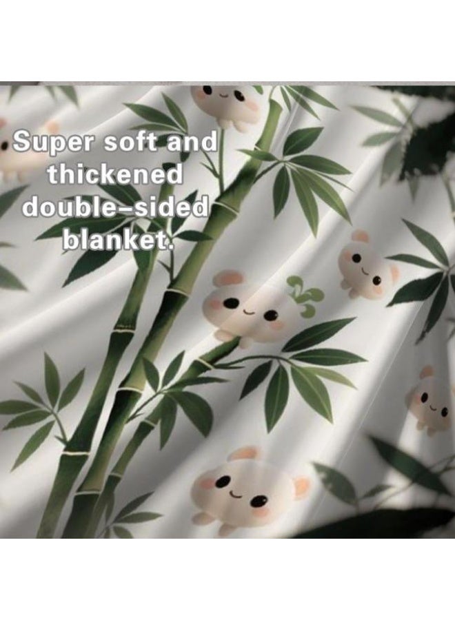 general Flannel thin blanket (warm and comfortable, suitable for sleep, gaming, dust removal and sandproof) 150cm*200cm - 137 - Image 1